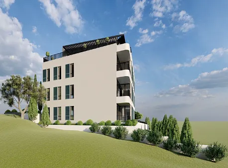 Wohnungen in einem neuen modernen Gebäude in Baosici, 50 m vom Meer entfernt